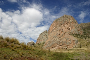 Der heilige Fels bei Pukara