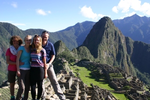 Da ist der Machu Picchu!